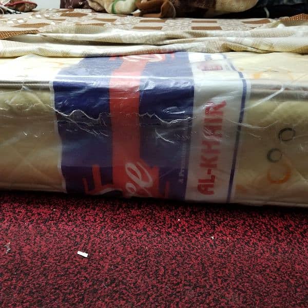 8 inch Alkhair Alizeh Delux spring 78*66*8, 8inche new spring mattress 1