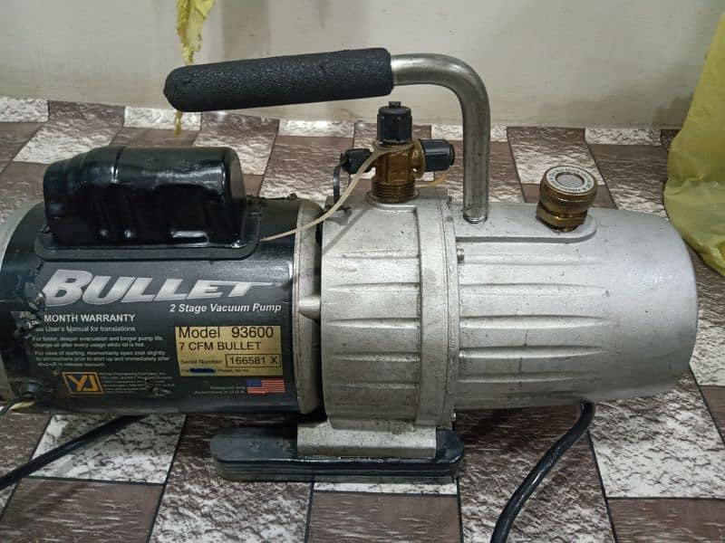 YELLOW JACKET 93600 Bullet Single Phase Vacuum Pump 6