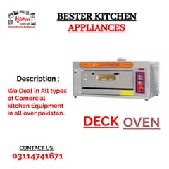 pizza oven / Deck oven / oven pizza , comercial kitchen equipment