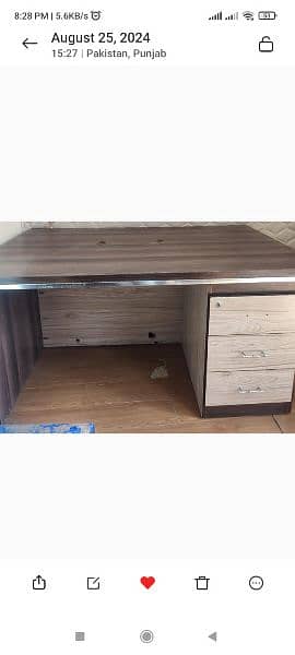 wooden table 1