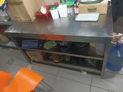 Commercial kitchen table