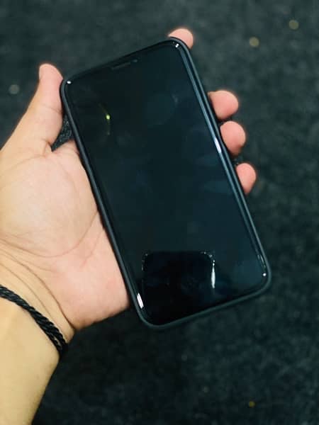 i phone x  64 gb black offical pta approved not open repir 10/ 10 1