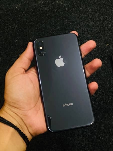 i phone x  64 gb black offical pta approved not open repir 10/ 10 2