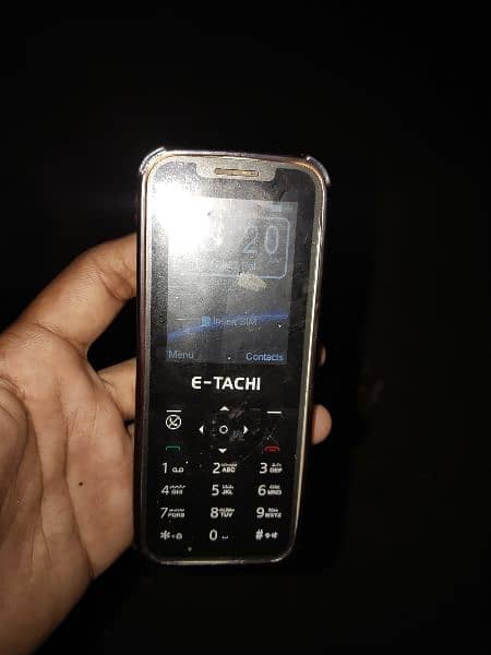 e-tachi iPro keypad mobile dual Sim PTA approved with box 1