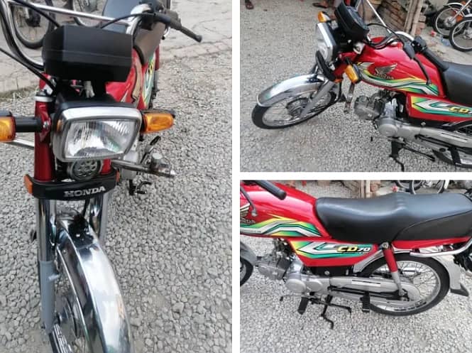 Honda CD 70 2023, 03364615476 3