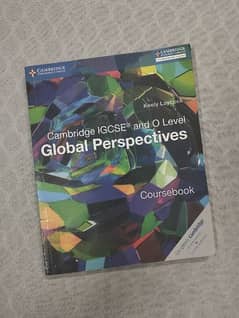 IGCSE / OLEVLES GLOBAL PERSPECTIVE COURSE BOOK