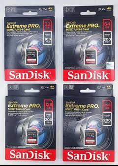 SanDisk Extreme pro cards | Micro | SD | 140mbs SD Card | Stock