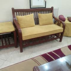 7 seater sofa with tables