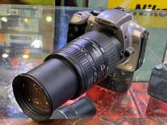 DSLR CAMERA CANON 300D WITH LENS 70/300