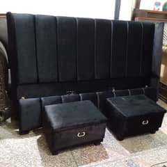 King Size Bed With 2 Side Six Draz Dressing Only 60000