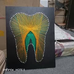 Dental Clinic decoration String art