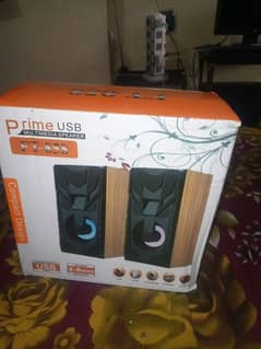 Brand New Excellent Voice Wooden Speakers