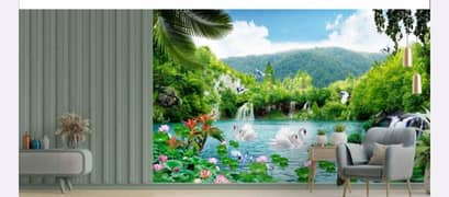 3D Wallpaper Flex Waterproof sheets