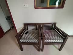 wooden sofa set 5 seater