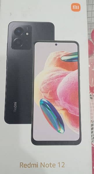 Mobile Redmi Note 12 RAM 8/128 With Box+Charger 2