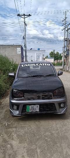 Suzuki alto front bumper version 2 with gray and black paint