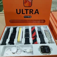 7 in 1 ultra smart watch with free heart buds 0