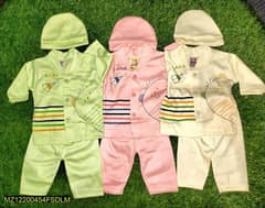 3 pcs new born Baby suit