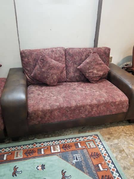 8 seater L shape sofa set urgent sale 2