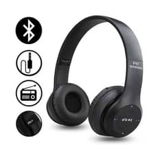 P7 wireless Headphone, In Black