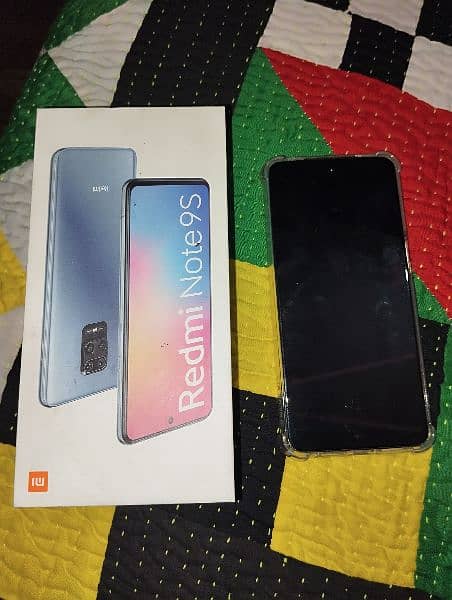 Redmi Note 9s With Box 6/128 0