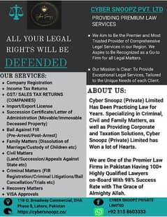 Legal Services | NTN | STN | Family Issues (Divorce/Child Custody) Etc