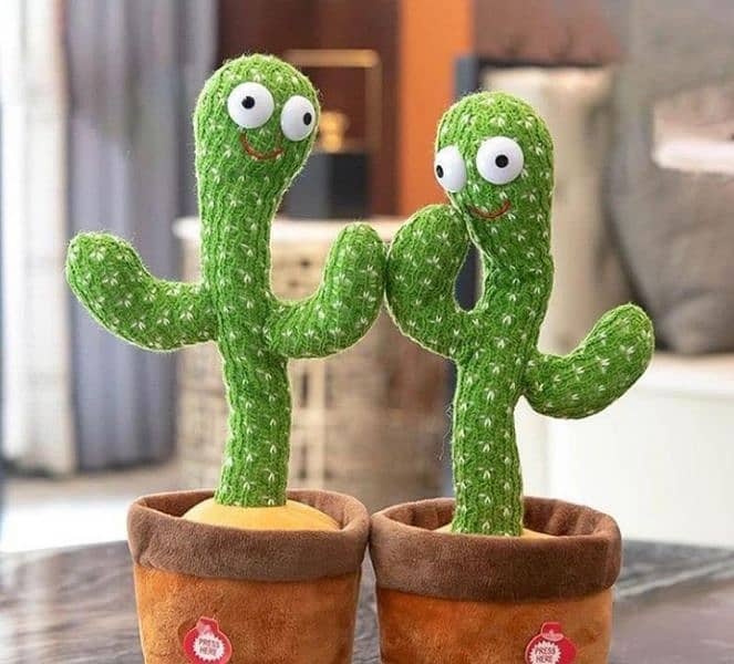 Dancing and talking Cactus For kids. 1