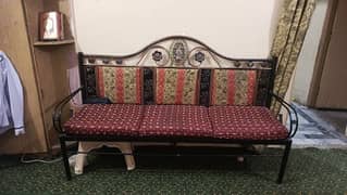 Iron sofa set 5 seater