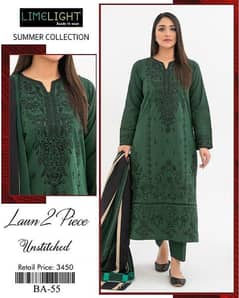 New Lawn Embroidered lawn suit 0