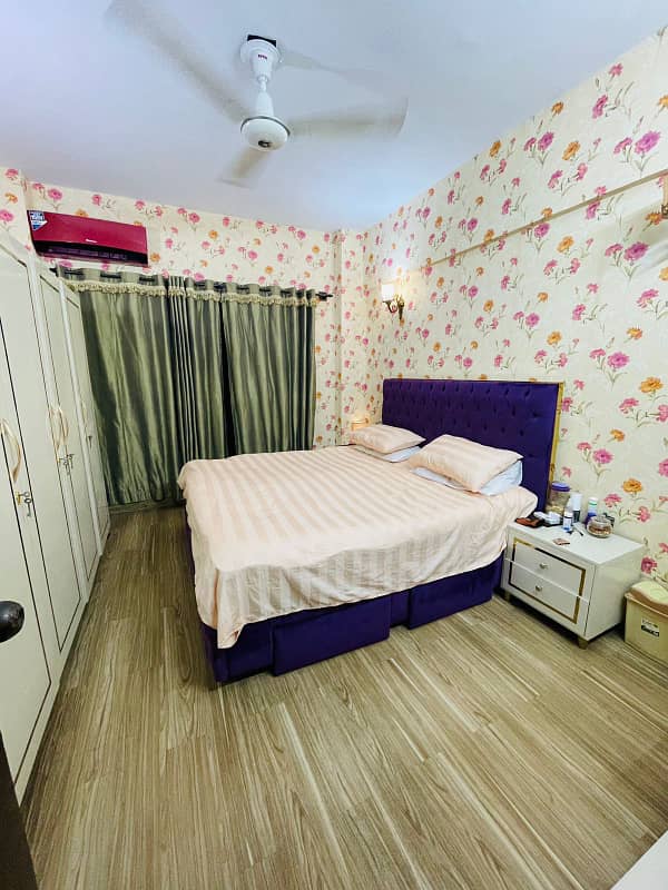 "Main Munawwar Chowrangi" Al Minal Tower 01 Flat For Sale 3 Bed DD Block 03-A Gulistan e Jauher. 4