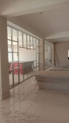 gypsum board cement board partition