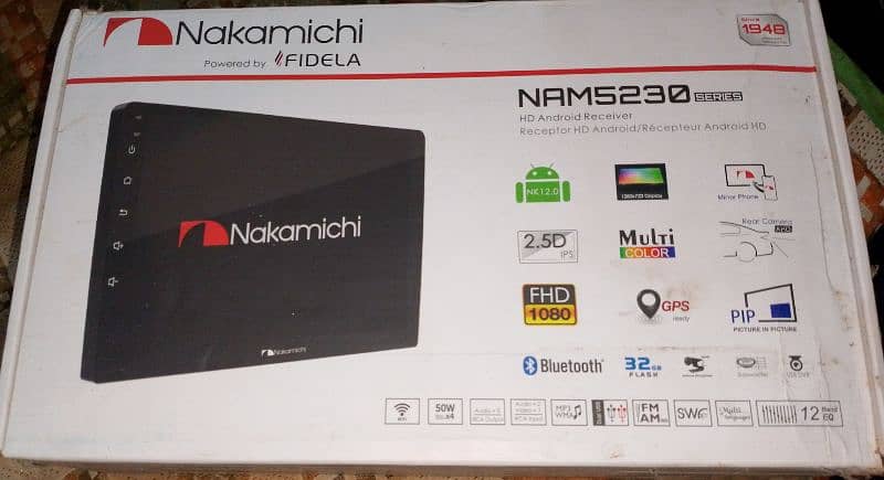 Nakamichi car android player 1