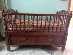 Wooden Baby Cot / Baby Bed