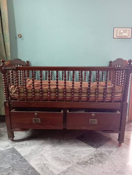 Wooden Baby Cot / Baby Bed 2