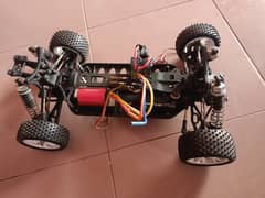 Brushless motor and brushless esc car 1/10 scale