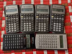 TEXAS INSTRUMENTS CASIO Ba2 plus ti-84 SCIENTIFIC GRAPHIC CALCULATORS