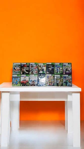 XBOX 360 with 15 original Games 1