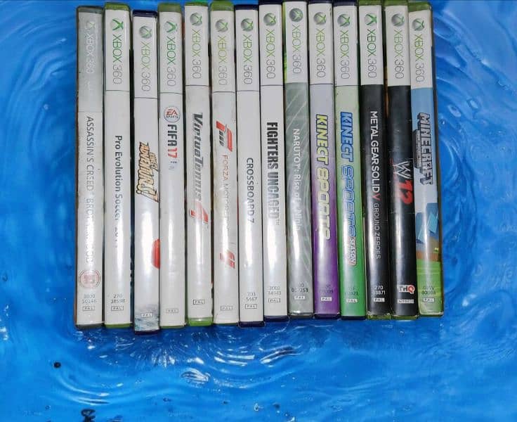 XBOX 360 with 15 original Games 2