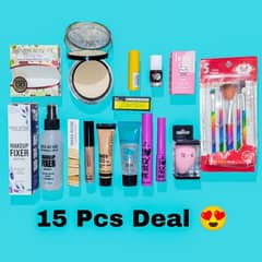 15 Pcs Makeup Deal