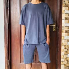 OVERSIZE TEE AND SHORT COMBO