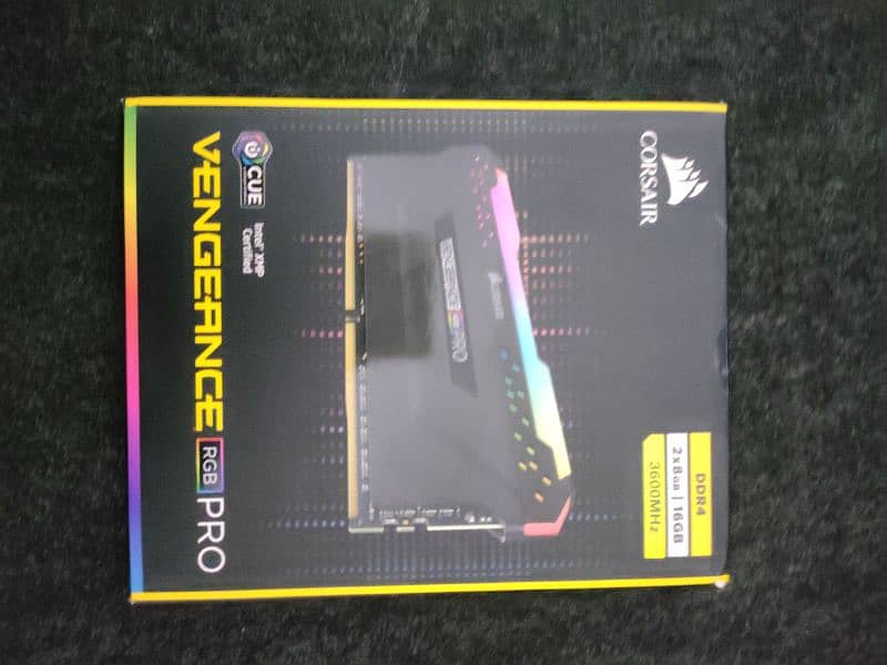 16 GB Ram 3600Mhz Corsair Vengeance RGB Pro Dubai Import 0