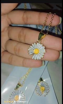 sunflower cute chain