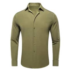 Men's cotton plain shirt