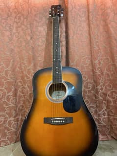 Original kapok jumbo sized guitar with all accessories and box packed