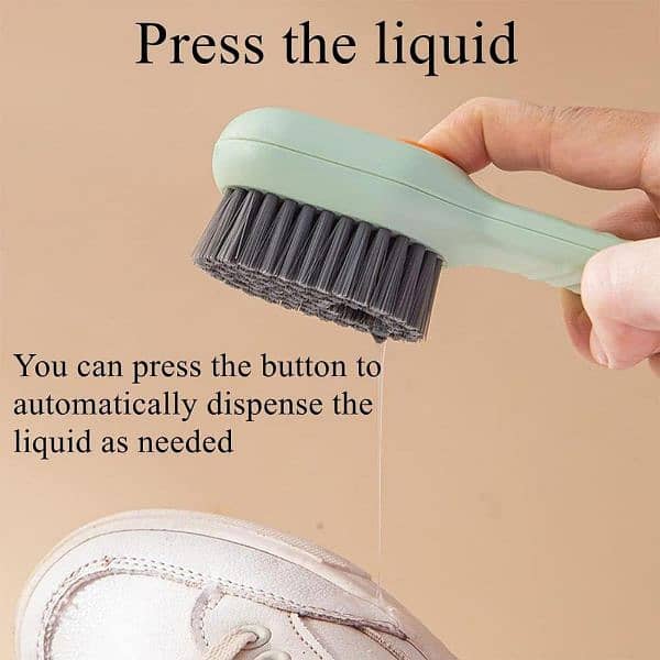 Multifunction Soft Shoe brush shoe cleaner clothes brush 3