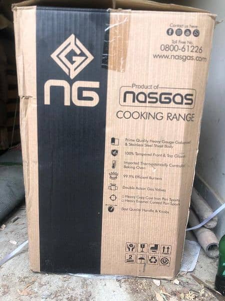 NASGAS   DG-534 (Double Door) Cooking Range 10