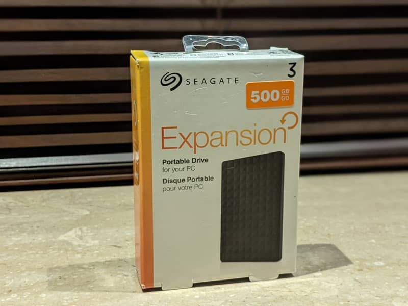 Seagate Expansion Portable External Hard Drive - 500GB 0