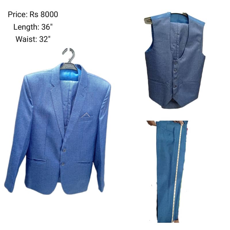 Stitched indian embroided clothing and Men's suiting 10