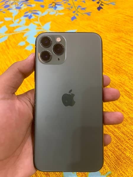 iphone 11 pro 64 Gb PTA approved with box panel change no fault all ok 10