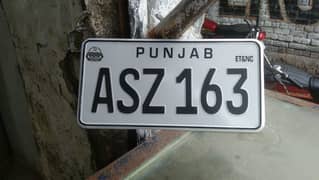 All car number plete embossed maker delivery all Pakistan